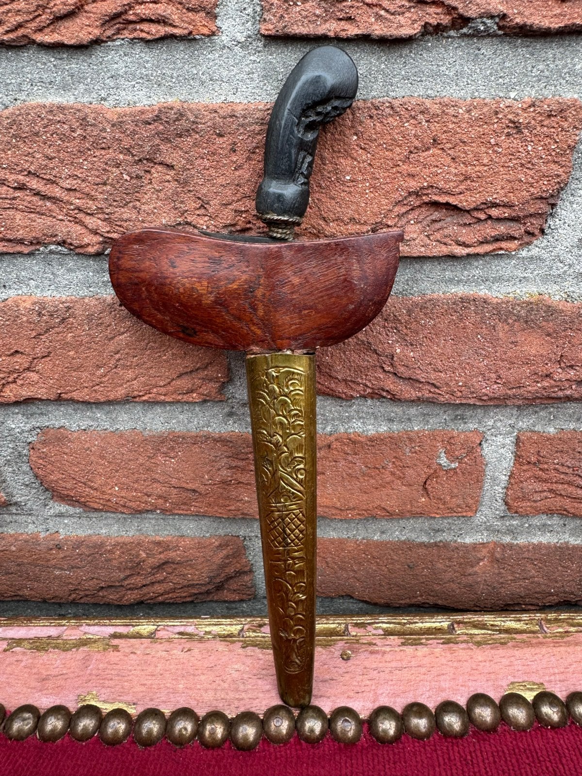 Antieke Indonesische Dameskris met Naga lemmet (1900-1930), Antiek en Kunst, Ophalen of Verzenden