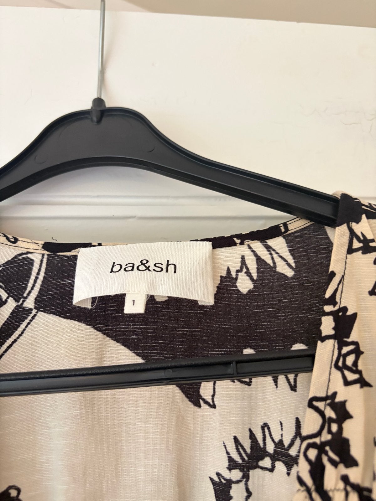 BASH jurk maat 1, Kleding | Dames, Ophalen of Verzenden, Zo goed als nieuw, Maat 36 (S), Zwart
