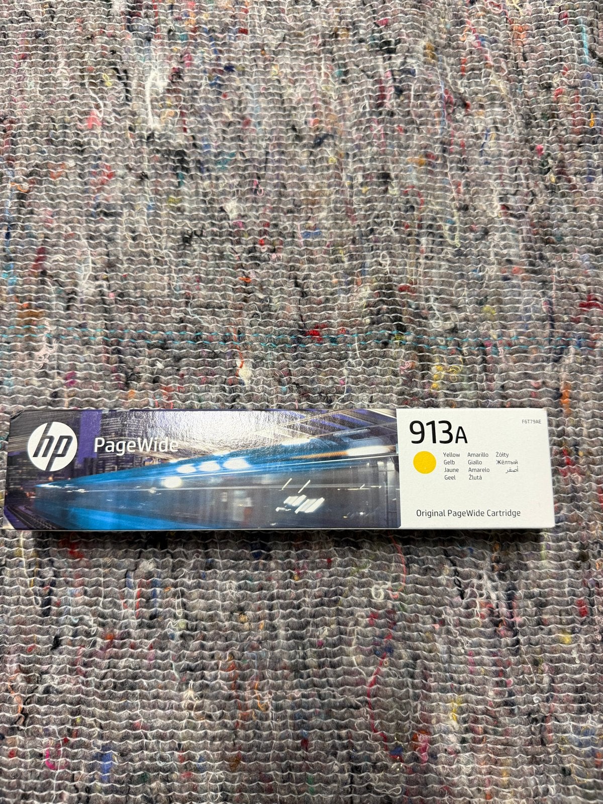 HP 913A Gele Inktcartridge - Origineel PageWide, Computers en Software, Ophalen of Verzenden, Nieuw, Cartridge