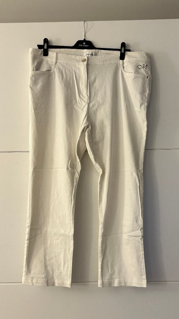 Mayerline witte broek, Kleding | Dames, Mayerline, Wit, Maat 46/48 (XL) of groter, Ophalen of Verzenden