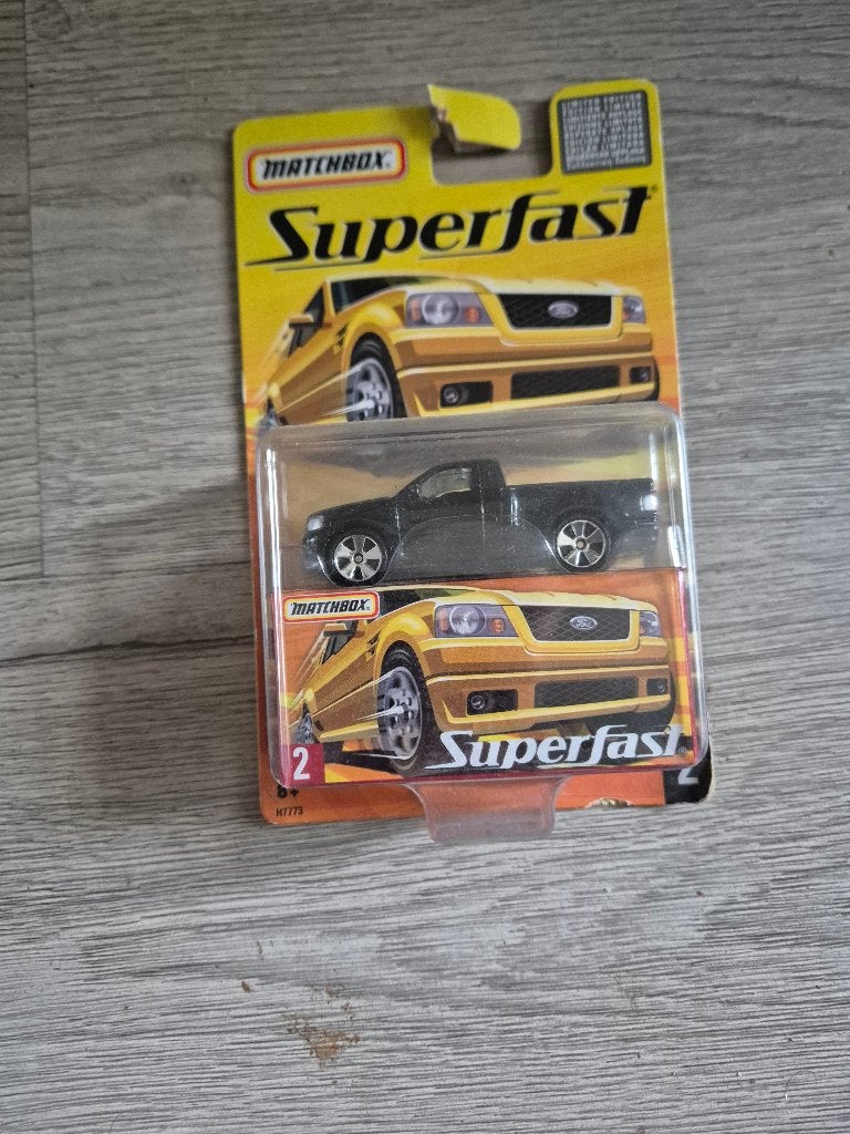 matchbox Ford Pick Up Lightning Superfast, Ophalen of Verzenden, Nieuw, Auto