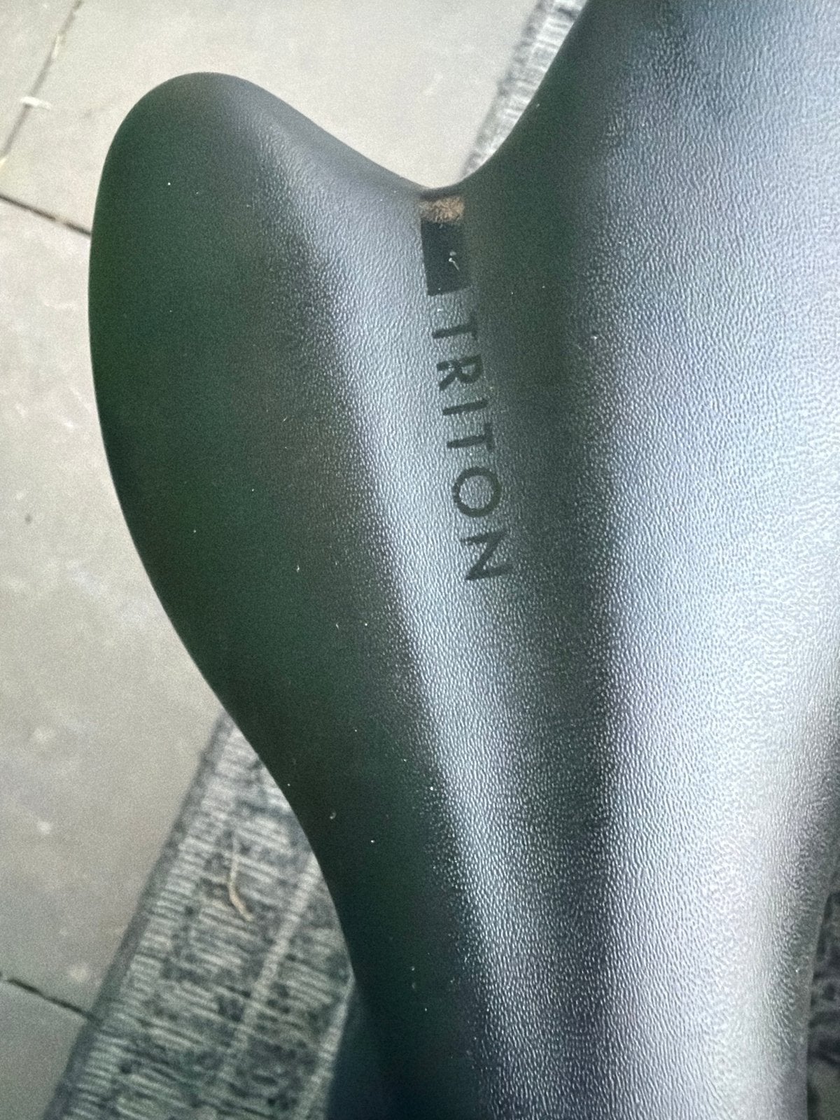 Zwart fietszadel - Triton Oxygen - nieuw, Ophalen of Verzenden, Zadel, Racefiets, Nieuw