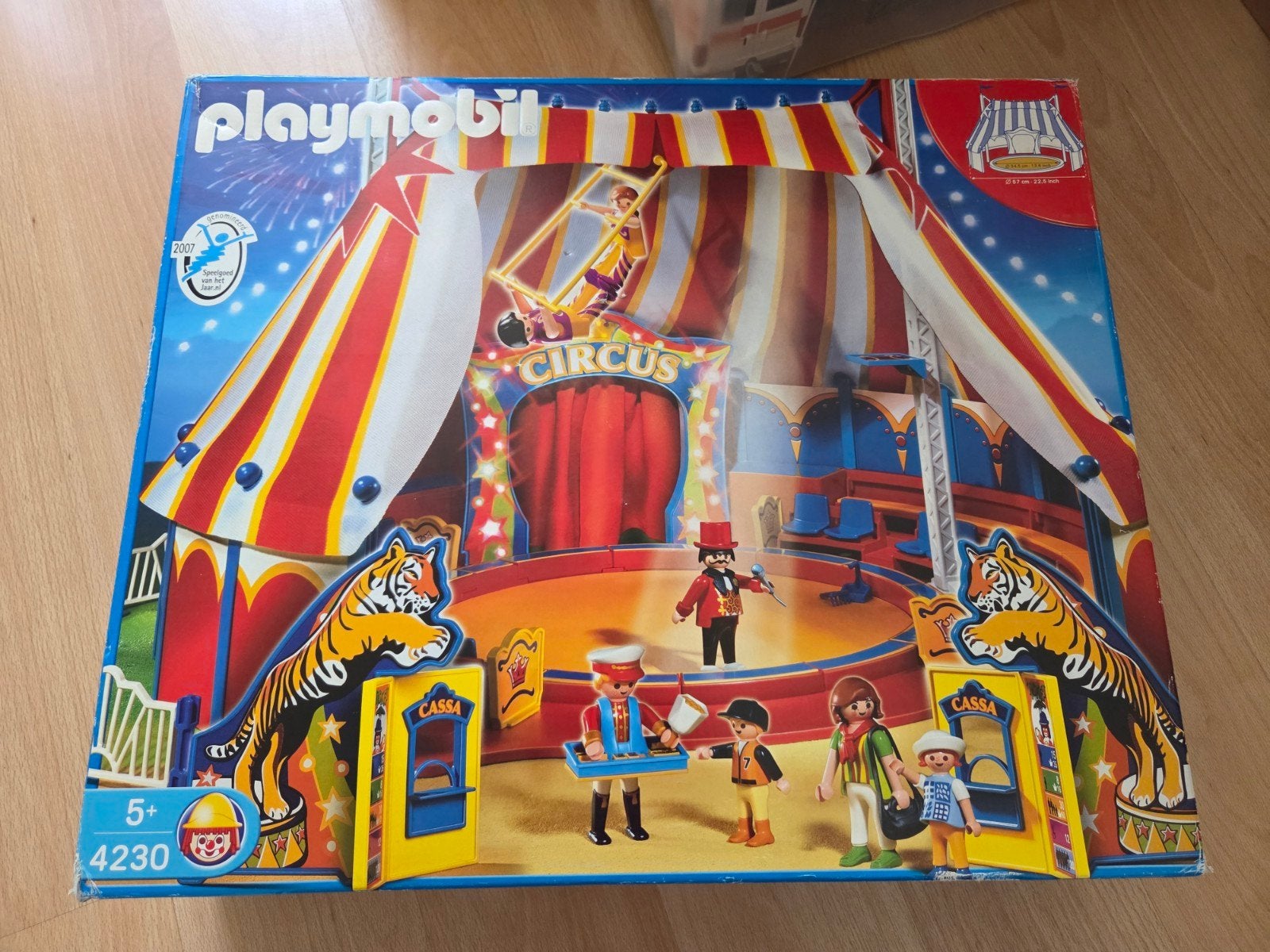 Playmobil 4230 Circustent met extra sets - Niet compleet, Ophalen, Gebruikt, Overige series, Overige typen
