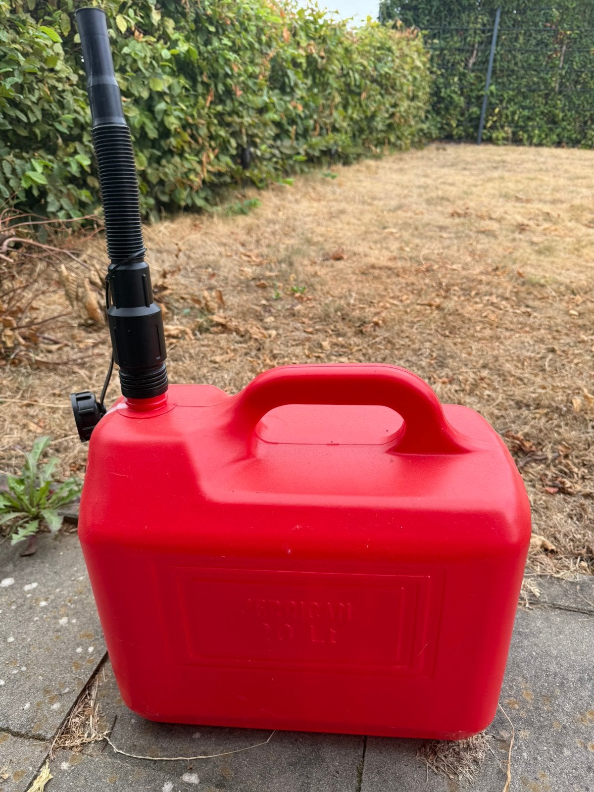 Cartec XL Tech 506022 Fuel Approved Tank, Red, 20 Liters, Ophalen