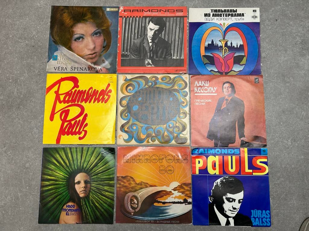 Grote collectie vinyl platen (Uit Oost Europa), Cd's en Dvd's, Ophalen of Verzenden, 1970 - 1979, Gebruikt, 7 inch