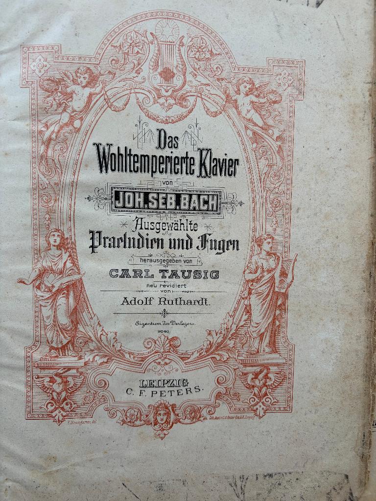 J.S. Bach - Das wohltemperierte Klavier, Gebruikt, Orgel, Klassiek, Ophalen of Verzenden