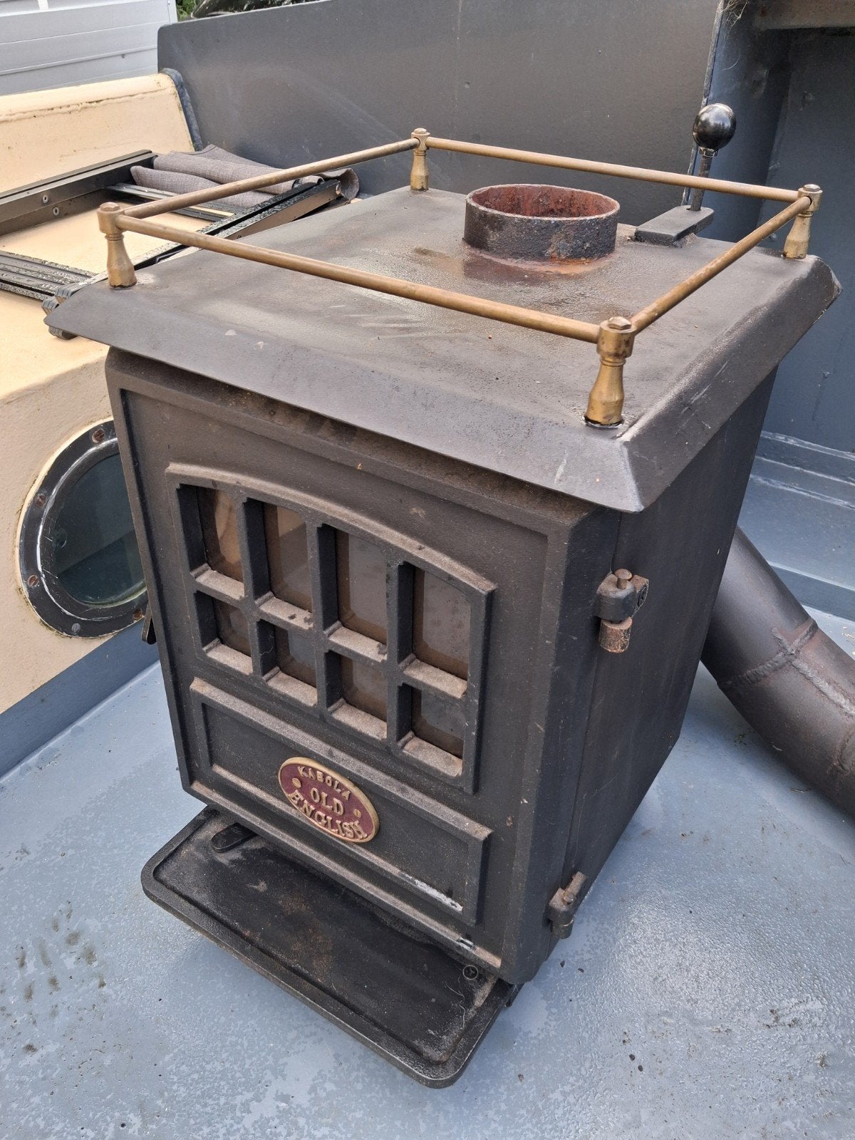 Kabola Old English Dieselkachel, Huis en Inrichting, Ophalen, Gebruikt, Overige brandstoffen, Oliekachel