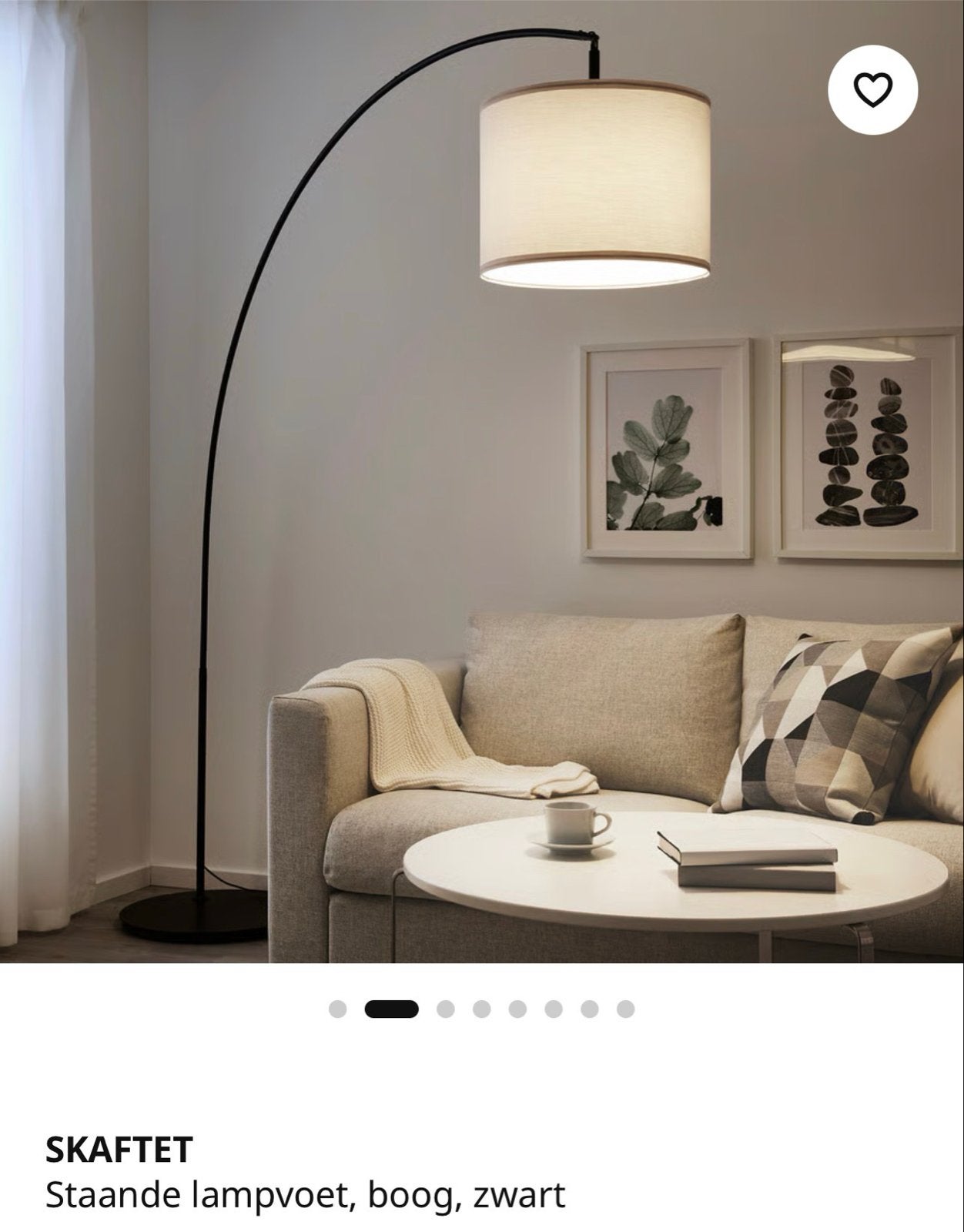 IKEA Skaftet Vloerlamp - Zo goed als nieuw, Ophalen, Nieuw