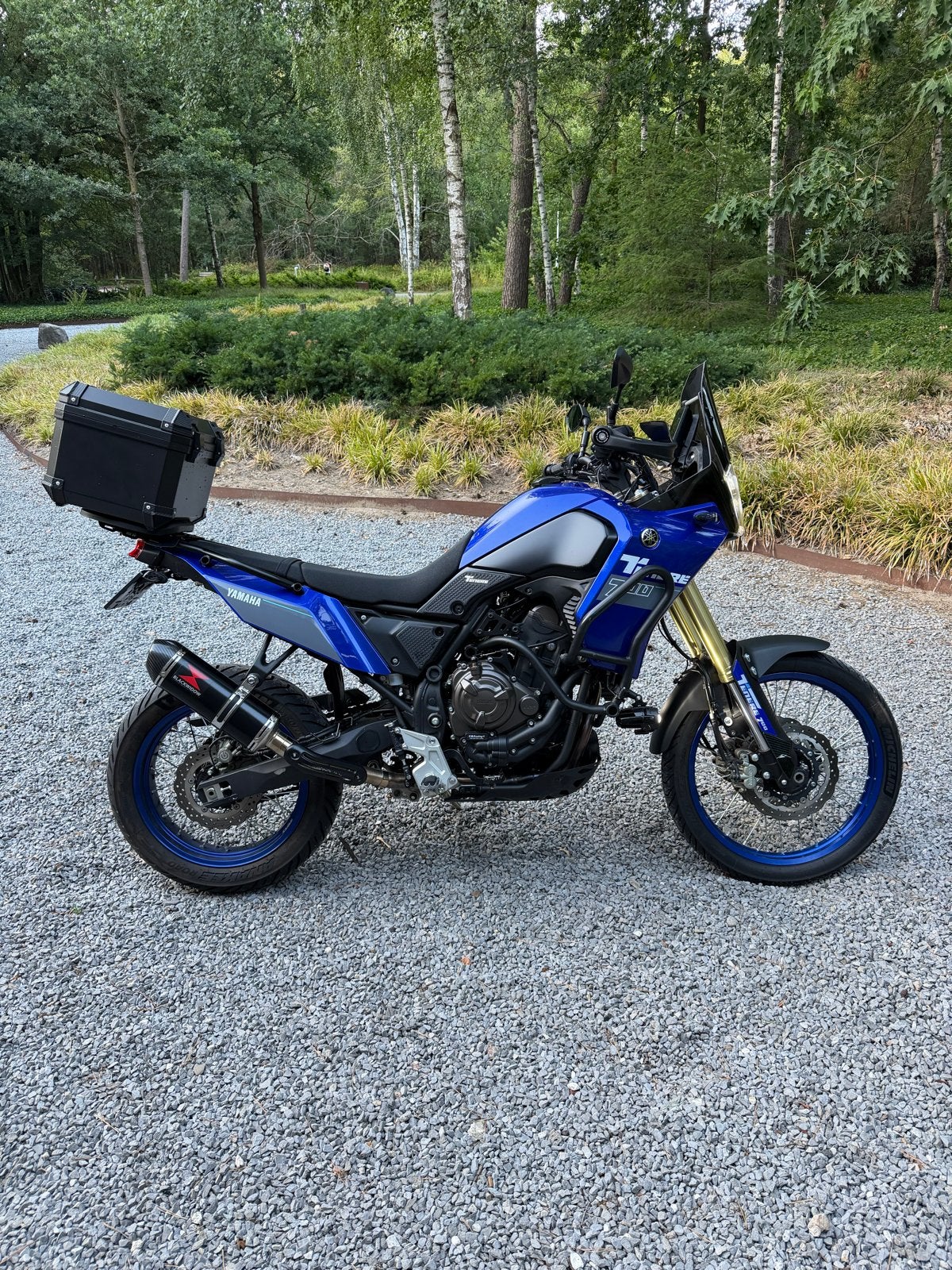 Yamaha Ténéré 700 A2 – 2023, blauw., 2 cilinders, Sportuitlaat, Gebruikt, Particulier