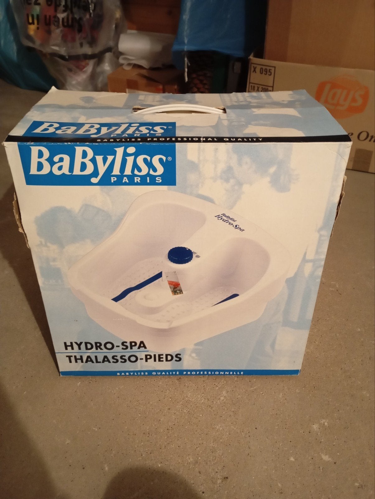 Babyliss Voetenbadje Hydro-Spa Thalasso-Pieds, Ophalen of Verzenden, Zo goed als nieuw, Hand- en Voetverzorging