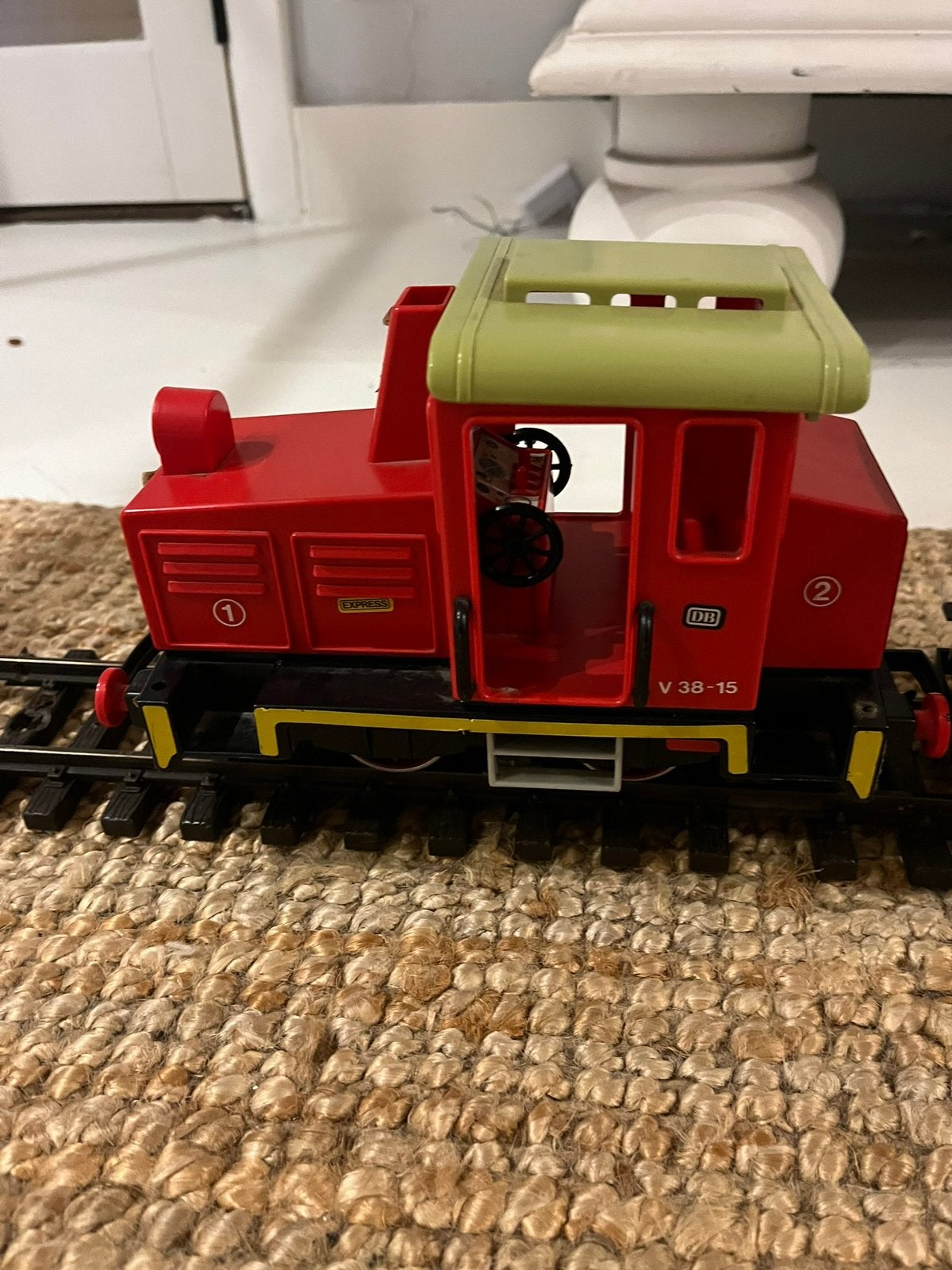Playmobile trein, Ophalen, Zo goed als nieuw, Gelijkstroom, Overige merken