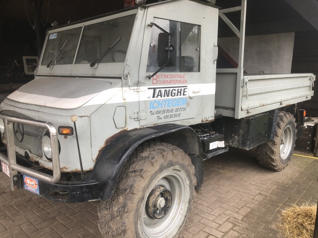 Mercedes-Benz Unimog 404, KIPER ,4x4 incl kraan 2.2 6 cylind, foto 2