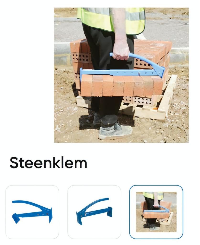 Silverline Steendragers 2 stuks, Doe-het-zelf en Verbouw, Gereedschap | Handgereedschap, Ophalen of Verzenden, Gebruikt