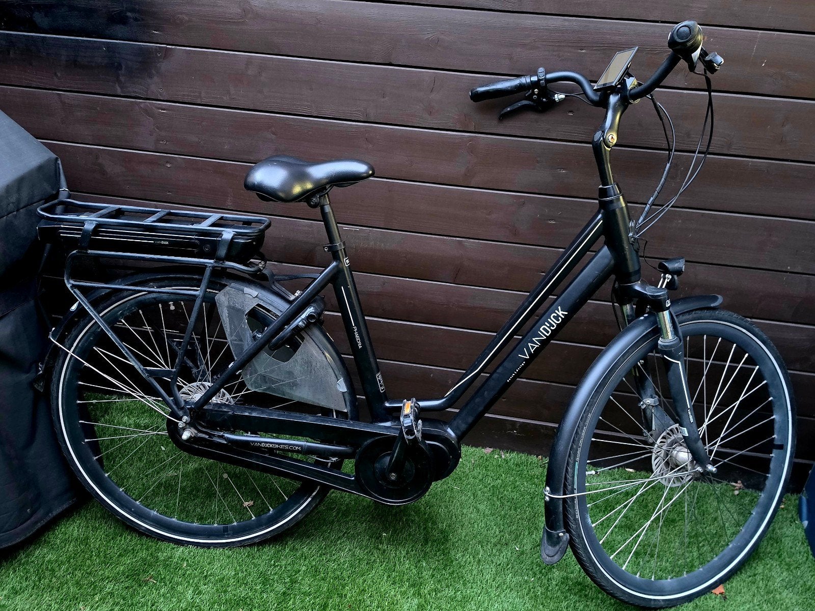 Van Dijck elektrische fiets, Gebruikt, 51 tot 55 cm, 50 km per accu of meer, Ophalen