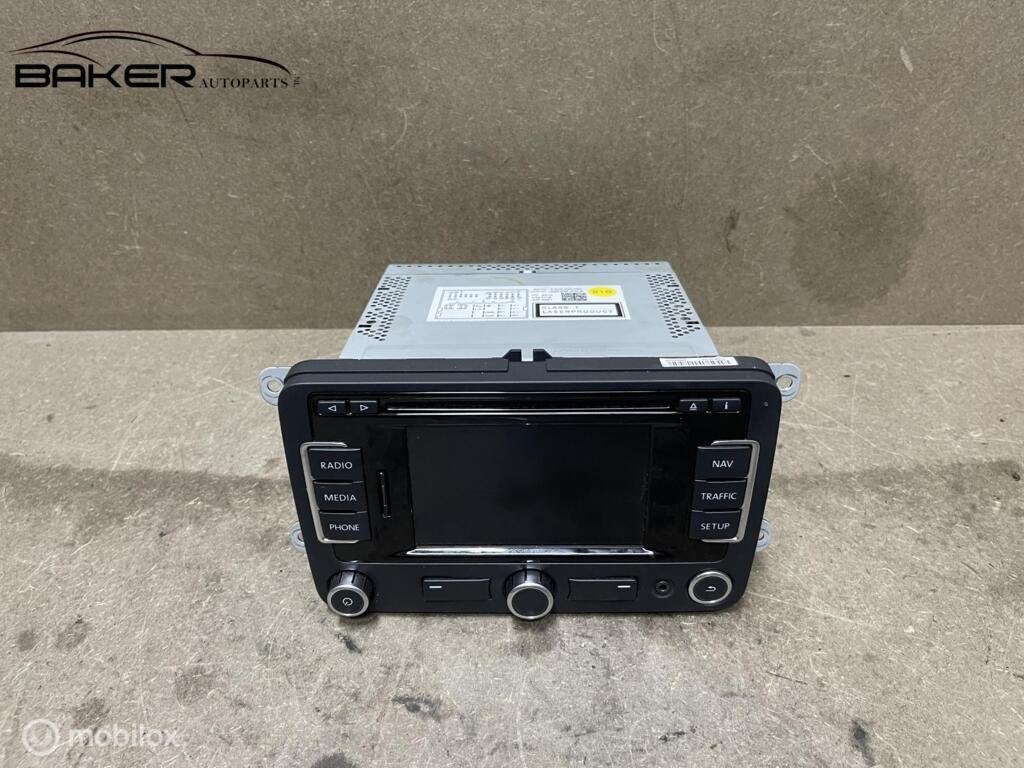 Navigatie systeem Volkswagen Polo 6R ('09-'14) 3C0035270B, Gebruikt, Volkswagen, Ophalen of Verzenden, Volkswagen