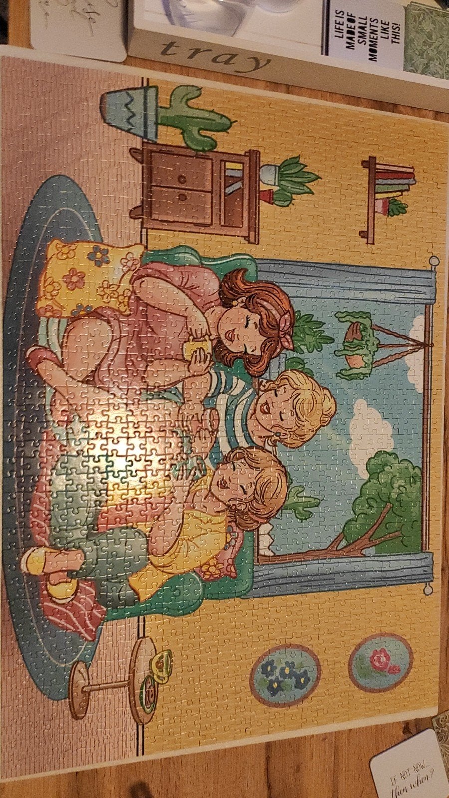 Vintage legpuzzel 1000 stukjes, Antiek en Kunst, Antiek | Schoolplaten, Ophalen of Verzenden