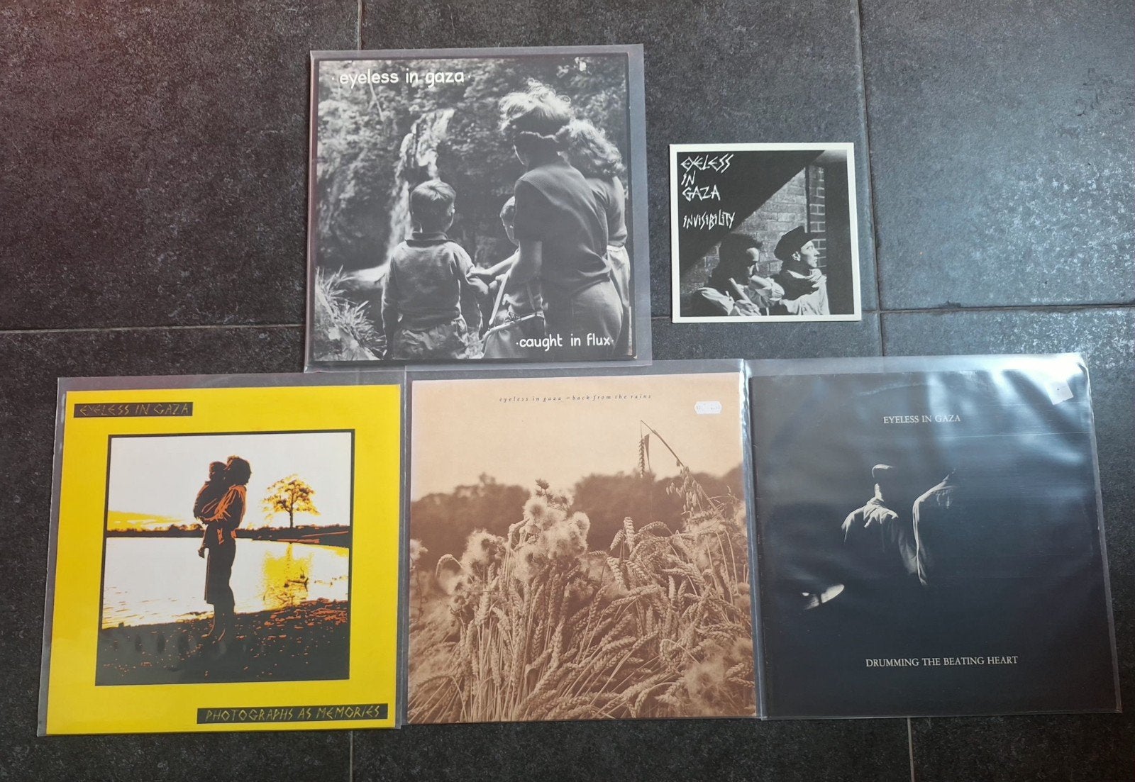 Eyeless in Gaza vinyl collectie 4x lp orgineel +bonus 7inch, Verzenden