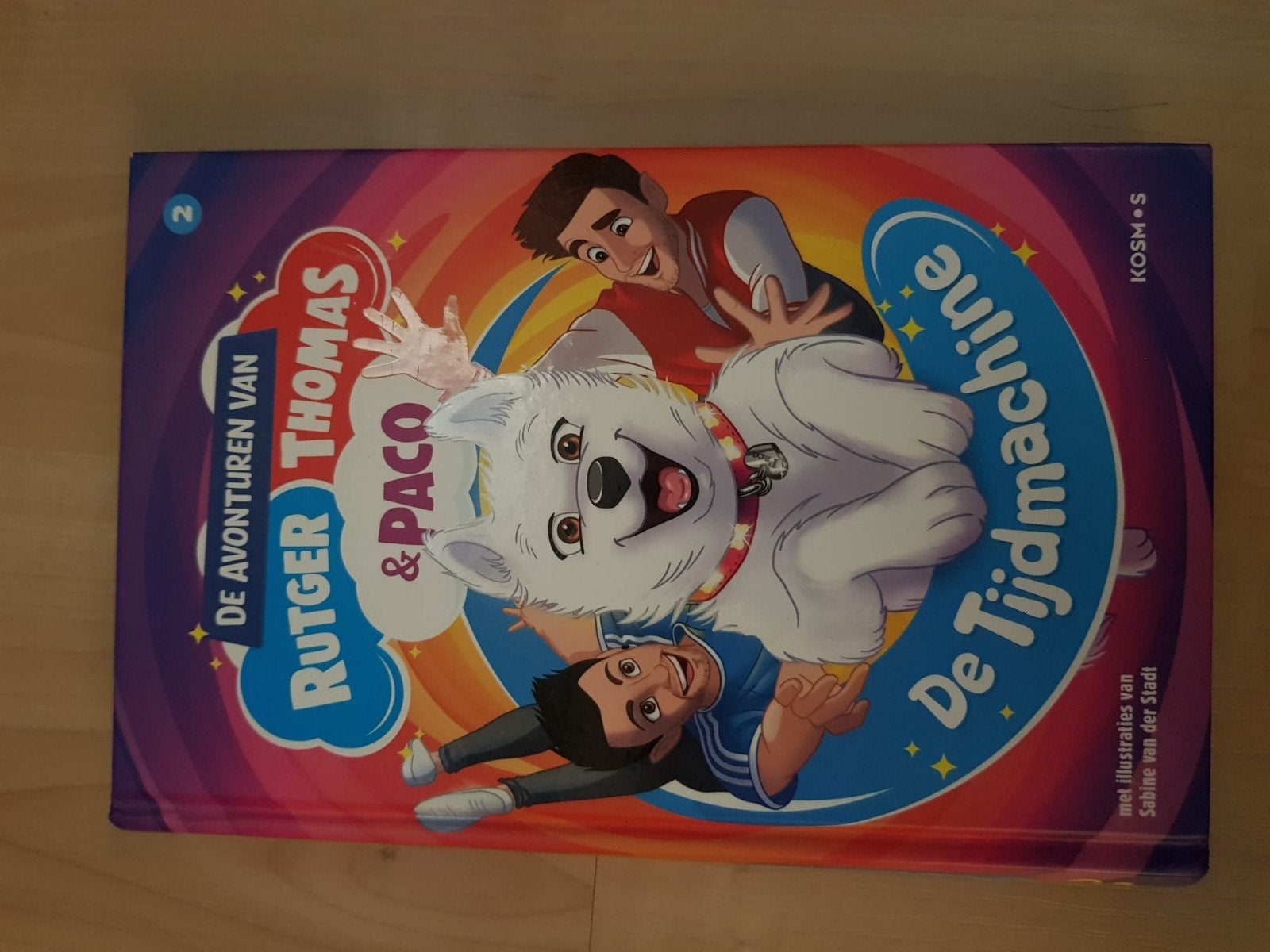Rutger, Thomas & Paco: De Tijdmachine - Avonturen deel 2, Ophalen of Verzenden, Zo goed als nieuw, Rutger Vink, Thomas van Grinsven