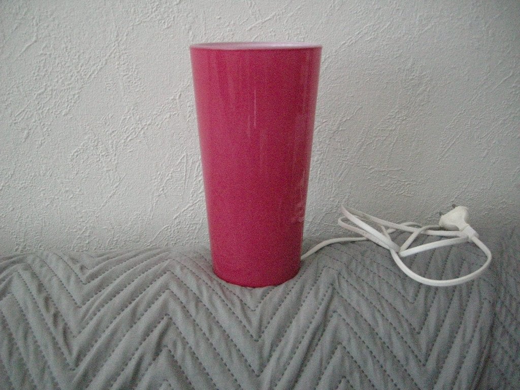 Commodelamp  rose glas Gavik Ikea - nieuwst., Ophalen, 20 cm, E14 (klein), IKEA