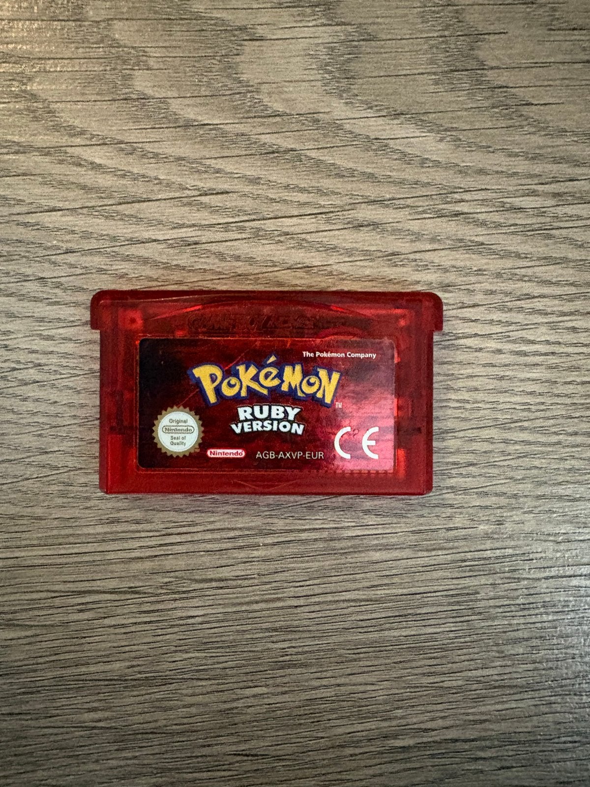 Pokémon Ruby Version Game Boy Advance, Gebruikt, 1 speler, Ophalen of Verzenden, Role Playing Game (Rpg)