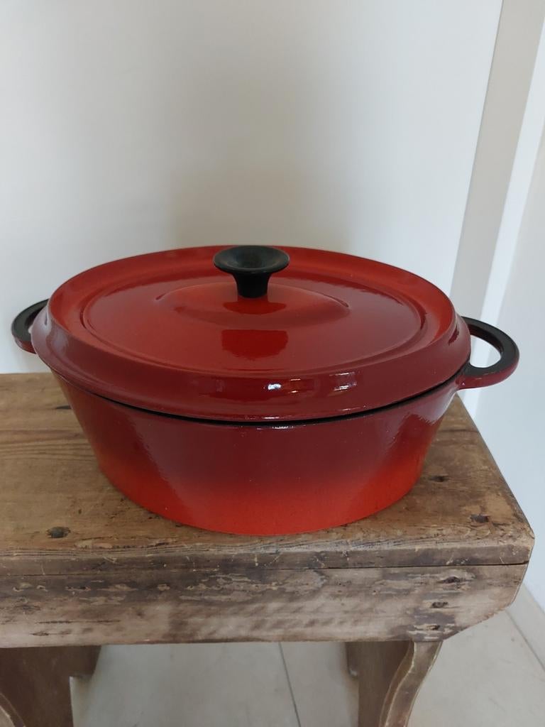 Gietijzeren braadpan.  29 cm, Ophalen of Verzenden, Gietijzer, Koekenpan of Braadpan