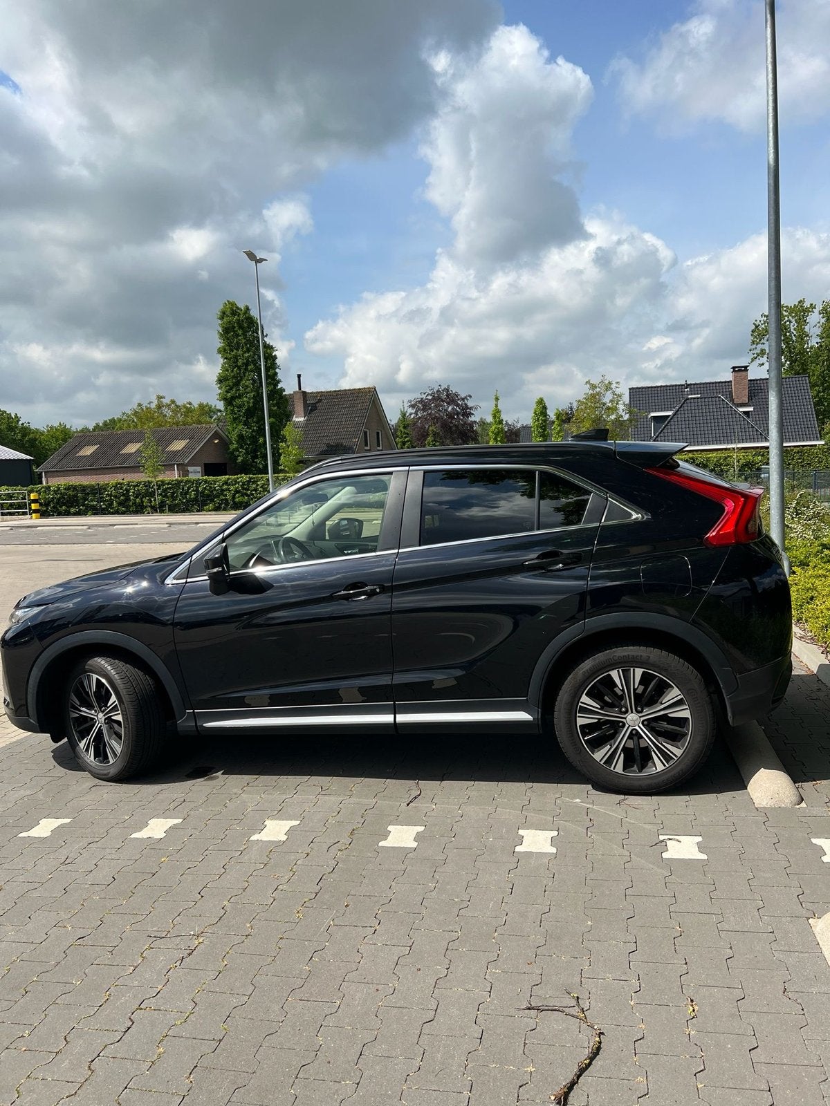 Mitsubishi Eclipse Cross 1.5 Di-t 163pk 2WD CVT 2018 Zwart, Auto's, 15 km/l, Eclipse Cross, 4 cilinders, 1435 kg