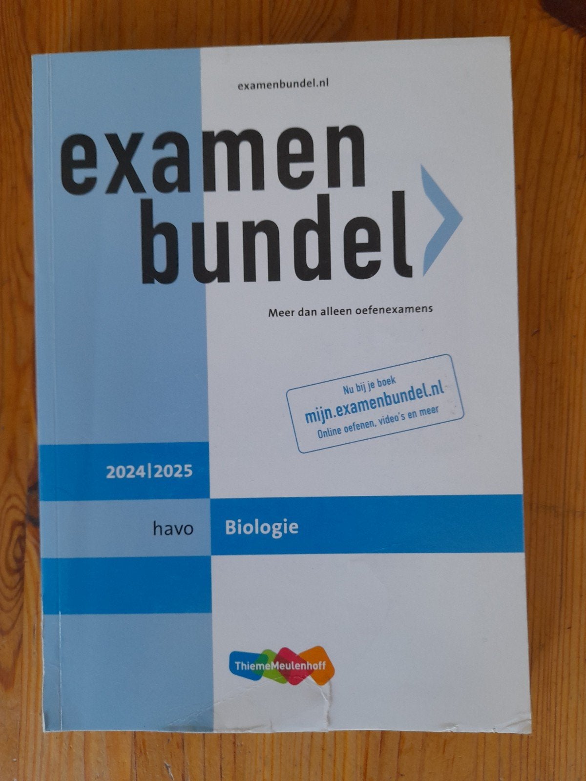 Examenbundel Havo Biologie 2024/2025, Boeken, Ophalen of Verzenden, Zo goed als nieuw, HAVO, Biologie
