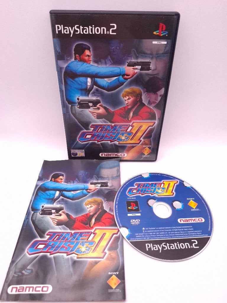 Time Crisis II ps2, Spelcomputers en Games, Gebruikt, Shooter, 2 spelers, Ophalen of Verzenden