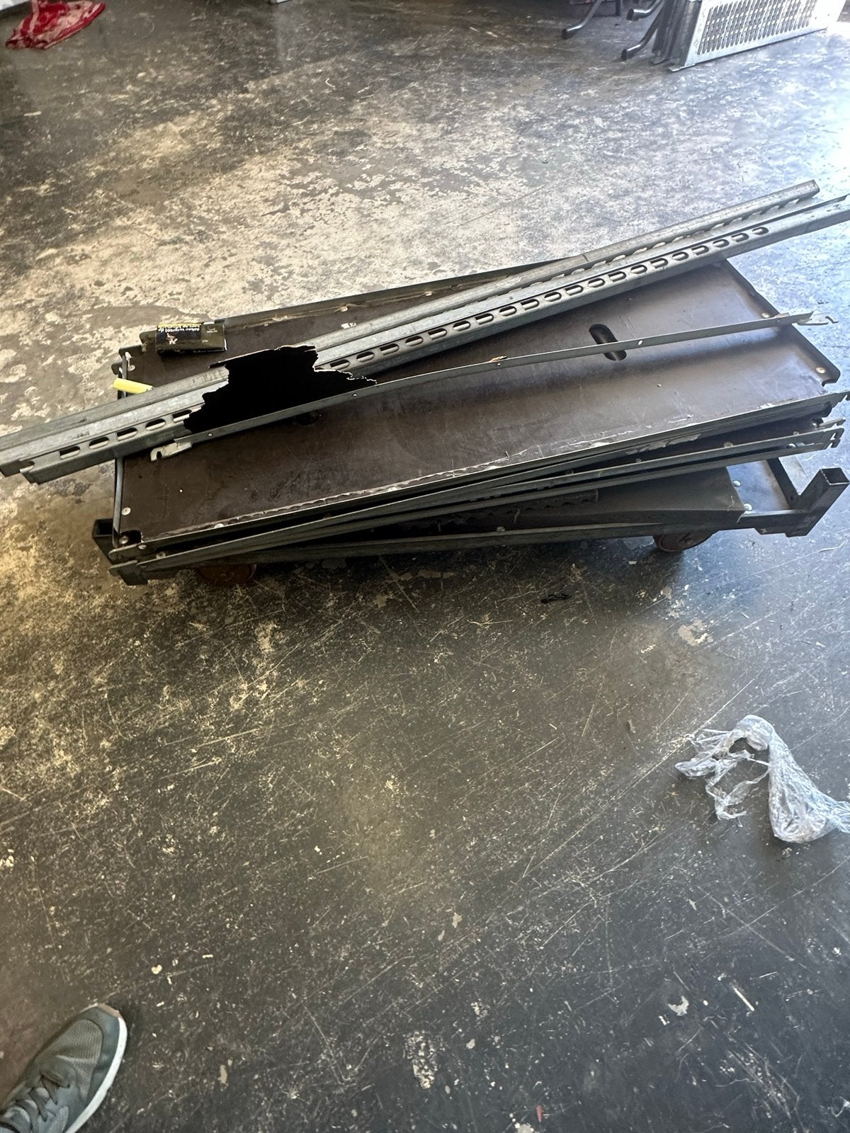 2 Deense Bloemenkarren met 5 Planken - Gebruikt, Ophalen, Gebruikt, Transportkar, .