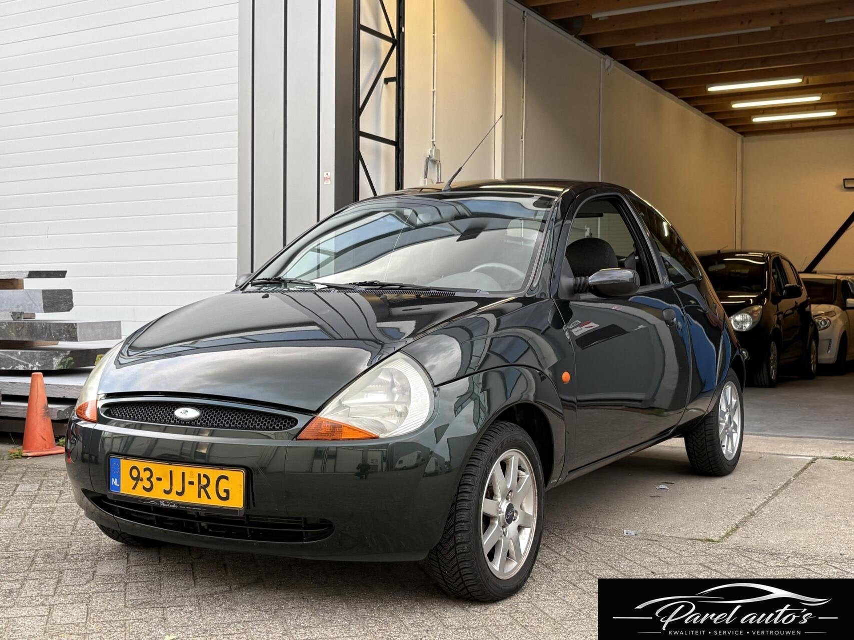 Ford Ka 1.3 7 Edition|APK|NAP|Airco|Lage KM|Elek ramen, Voorwielaandrijving, Gebruikt, 31 €/maand, 4 cilinders