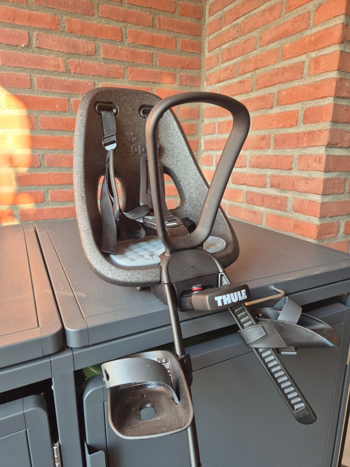 Thule Yepp Mini Fietsstoeltje - Voorzitje (9 mnd - 15 kg), Ophalen