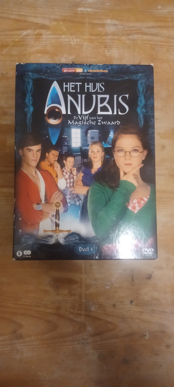Het Huis Anubis: De Vijf van het Magische Zwaard - Deel 3, Avontuur, Gebruikt, Ophalen of Verzenden, Vanaf 6 jaar