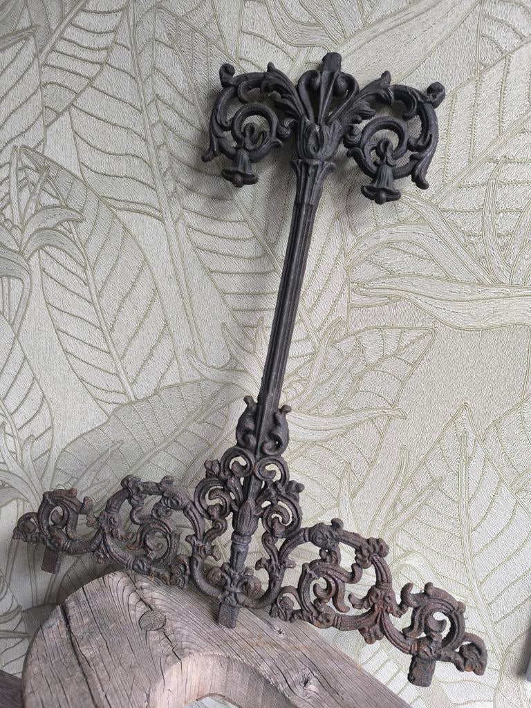 Antieke Smeedijzeren Levensboom Voordeur Decoratie, Ophalen of Verzenden