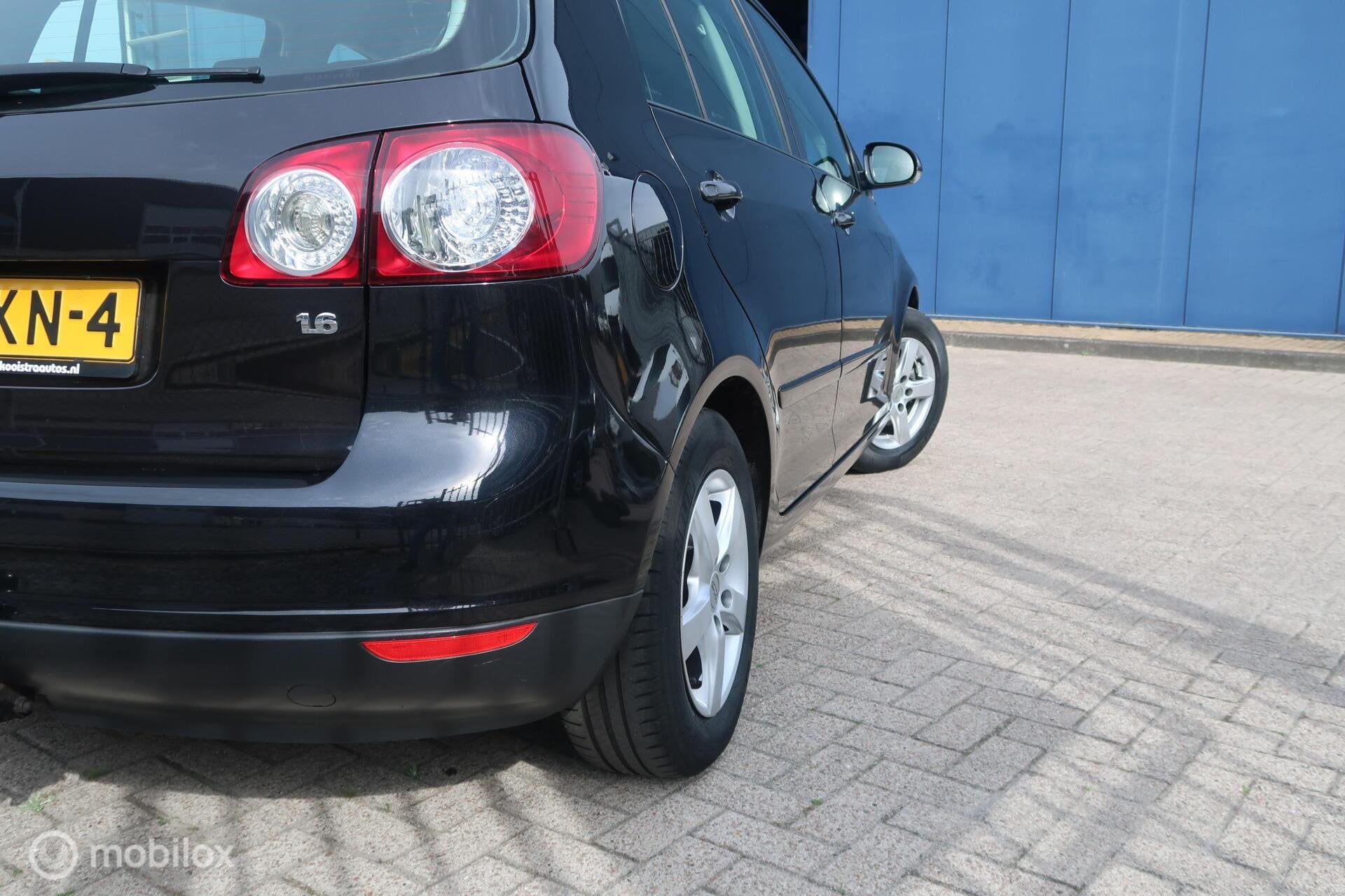 Volkswagen Golf Plus 1.6 Sportline, Auto's, Stof, Gebruikt, Zwart, 4 cilinders