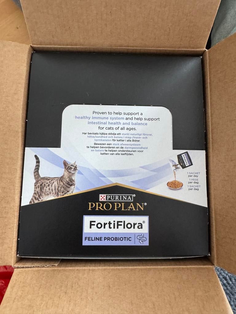 Purina Pro Plan FortiFlora Feline — 20 doosjes x 7 zakjes, Ophalen of Verzenden, Kat