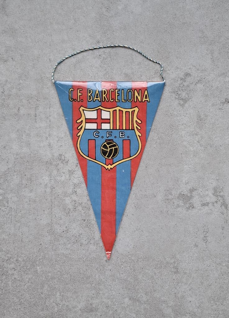 vaantje FC Barcelona, Ophalen of Verzenden, Gebruikt, Buitenlandse clubs, Vaantje of Sjaal