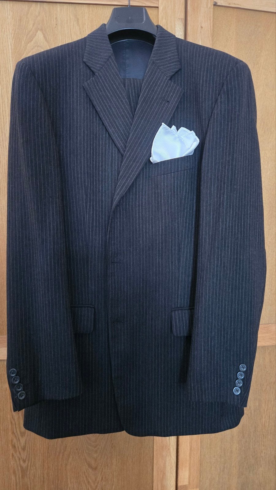 Vitale Barberis Canonico set scheerwol maat 106, Kleding | Heren, Maat 52/54 (L), Ophalen of Verzenden, Zo goed als nieuw, Vitale Berberis Canonico