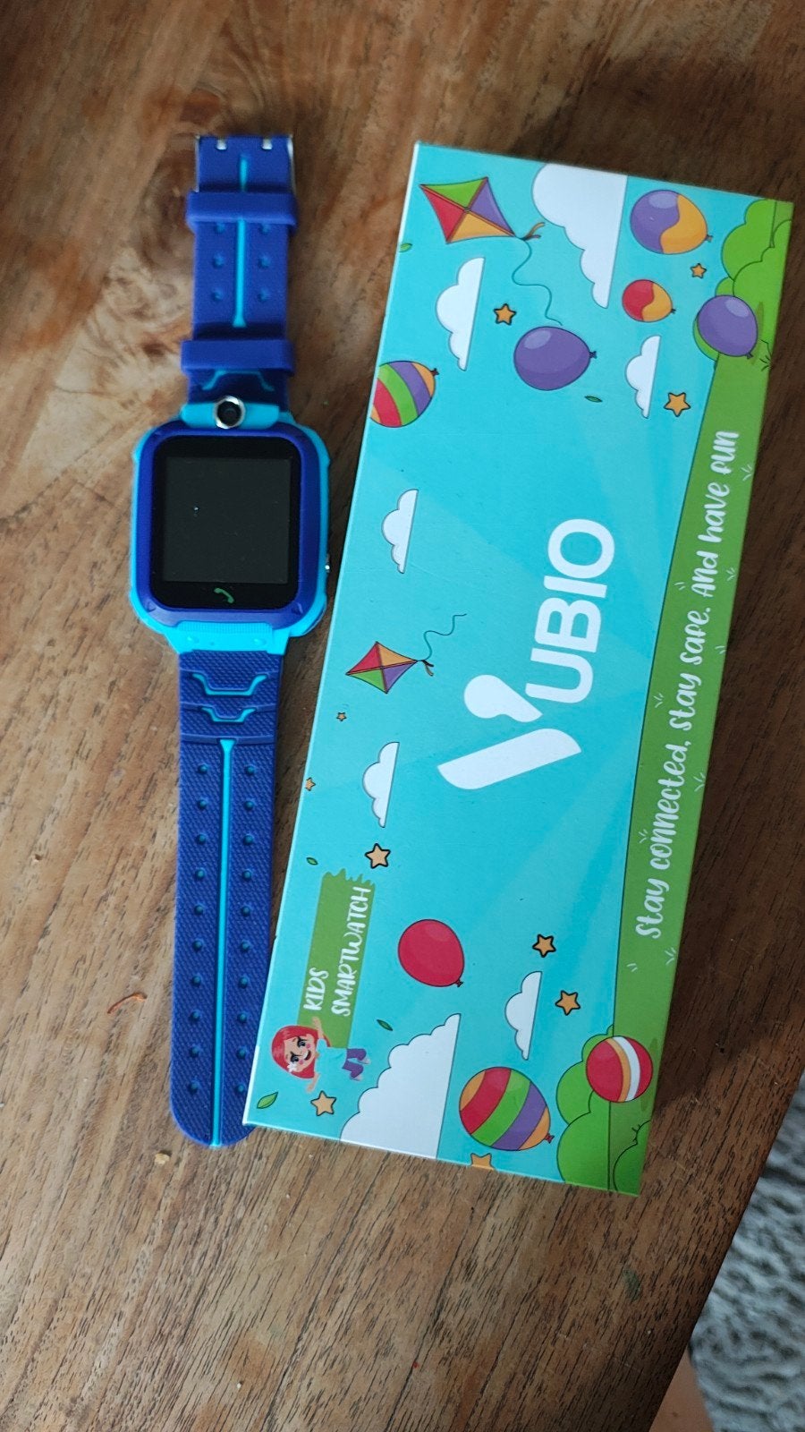 smartwatch kids, Sieraden, Tassen en Uiterlijk, Horloges | Kinderen, Ophalen of Verzenden, Gebruikt, Blauw, Jongen of Meisje