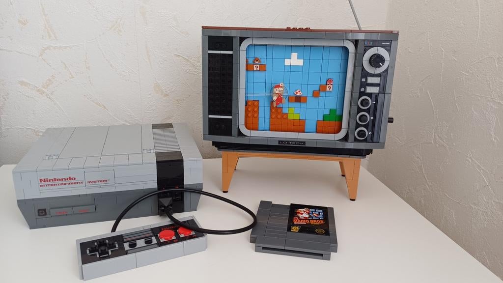 LEGO Super Mario NES 71374 – zeer nette staat, Lego, Compleet, Ophalen of Verzenden, Zo goed als nieuw