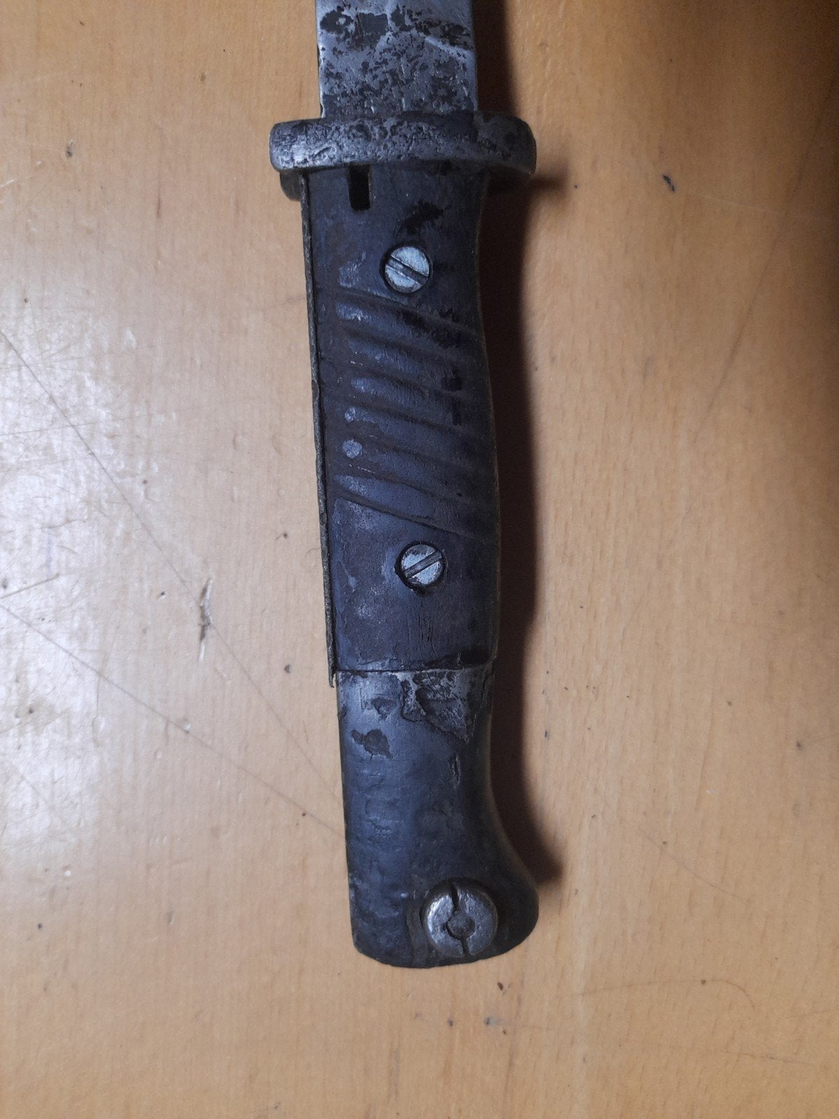 Duitse wo2 bajonet watervondst, Ophalen of Verzenden, Duitsland, Mes of Dolk