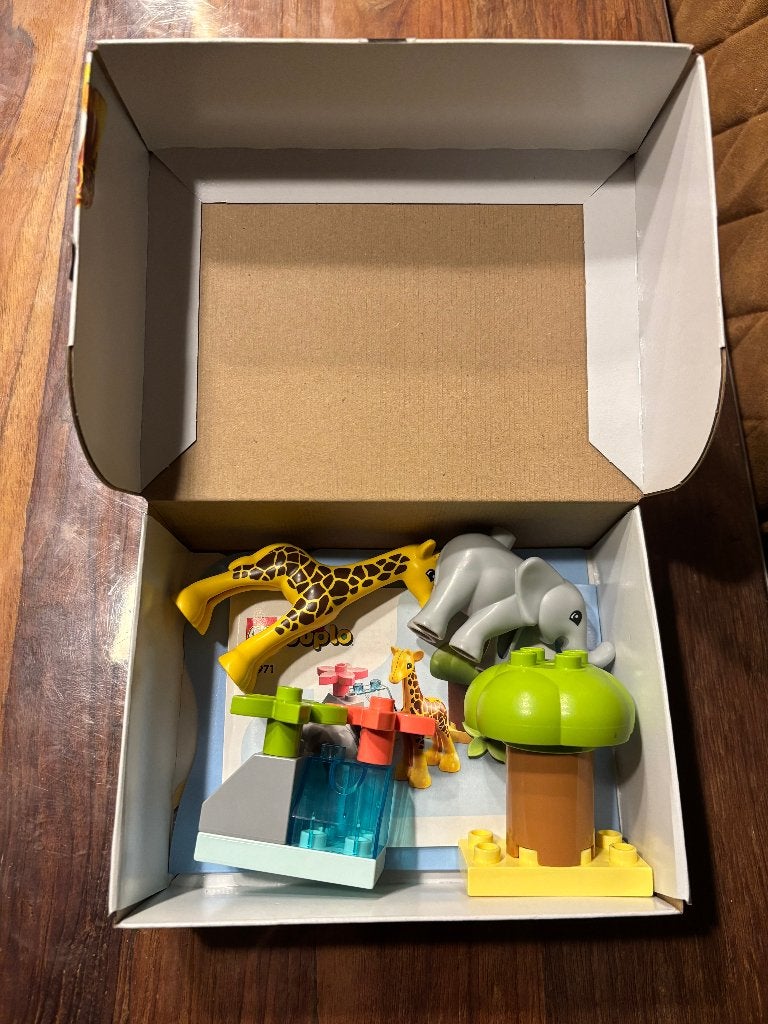 Duplo Wilde dieren van Afrika 10971, Ophalen of Verzenden, Zo goed als nieuw, Duplo