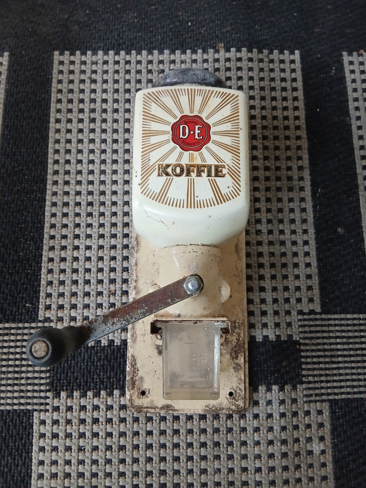 Vintage Douwe Egberts Koffiemolen - Wandmodel, Ophalen of Verzenden