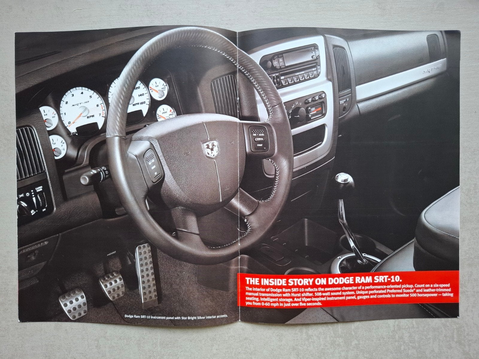 Dodge RAM SRT-10 brochure - 2003, Ophalen of Verzenden, Zo goed als nieuw, Overige merken