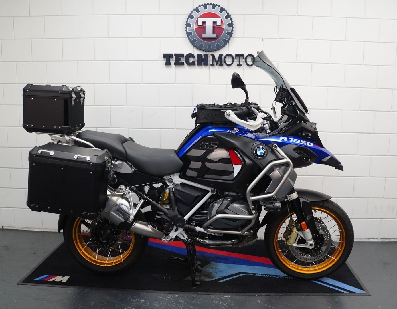 BMW R 1250 GS R1250GS ADVENTURE Rallye NL motor BTW Koffers, Motoren, 2 cilinders, 1254 cc, Bedrijf, Onbekend