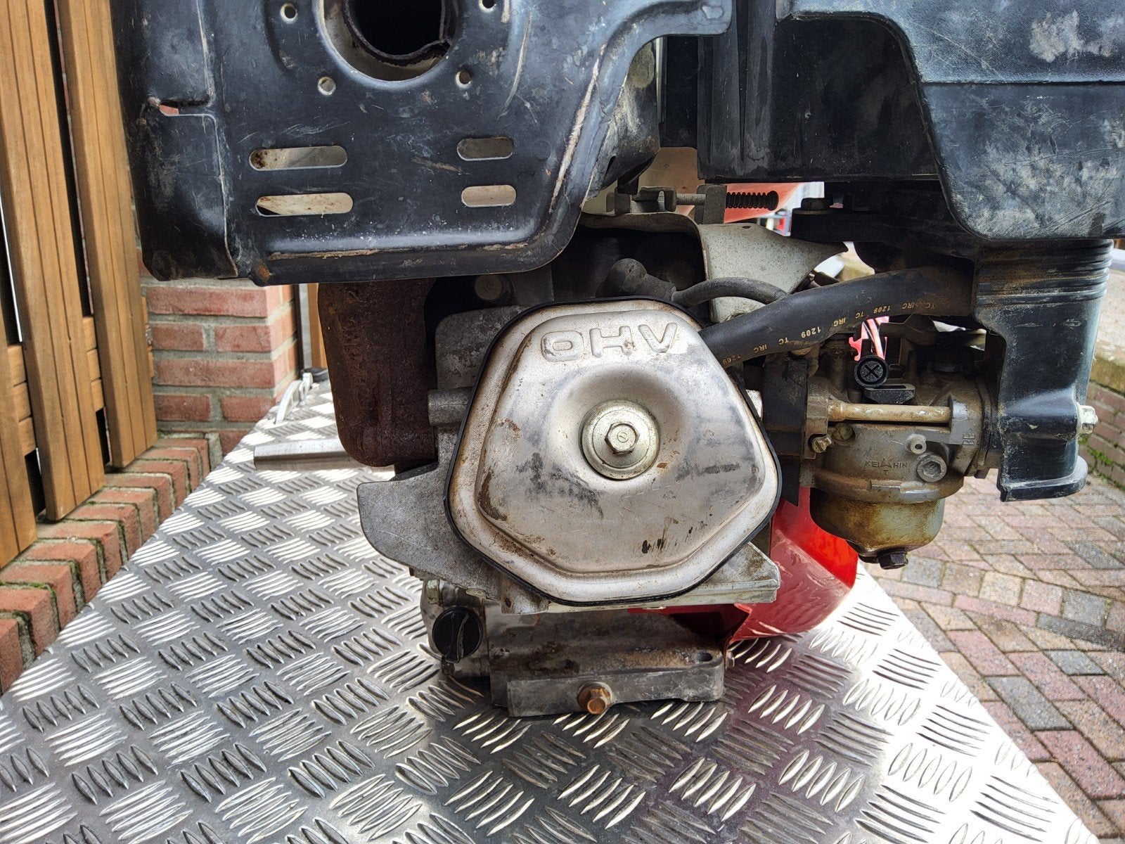 Honda GX390 Benzinemotor - Gebruikt maar in goede staat, Doe-het-zelf en Verbouw, Ophalen, Gebruikt, Benzinemotor