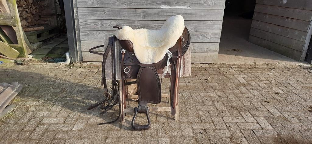 Kompleet western zadel., Ophalen of Verzenden, Zo goed als nieuw, Western