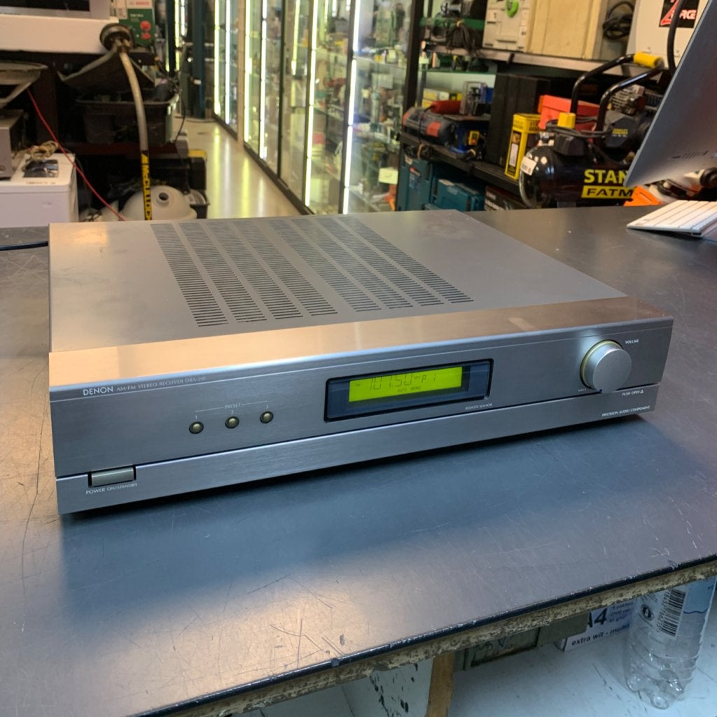DENON DRA-210 stereo versterker - Incl. afstandsbediening, Denon, Zo goed als nieuw, Support@denon.com, 1-1-1, Shin-Yokohama
Kohoku-ku, Yokohama 222-0033
Japan