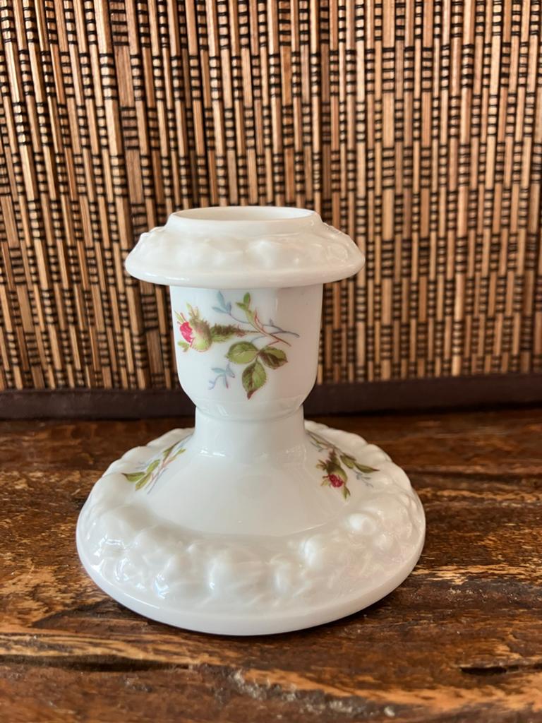 Rosenthal Maria Porseleinen Kandelaar met Bloemen, Antiek en Kunst, Ophalen of Verzenden, Keramiek of Aardewerk
