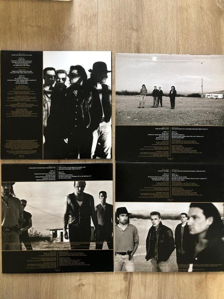 u2 the joshua tree singles, Ophalen of Verzenden, Zo goed als nieuw, Pop