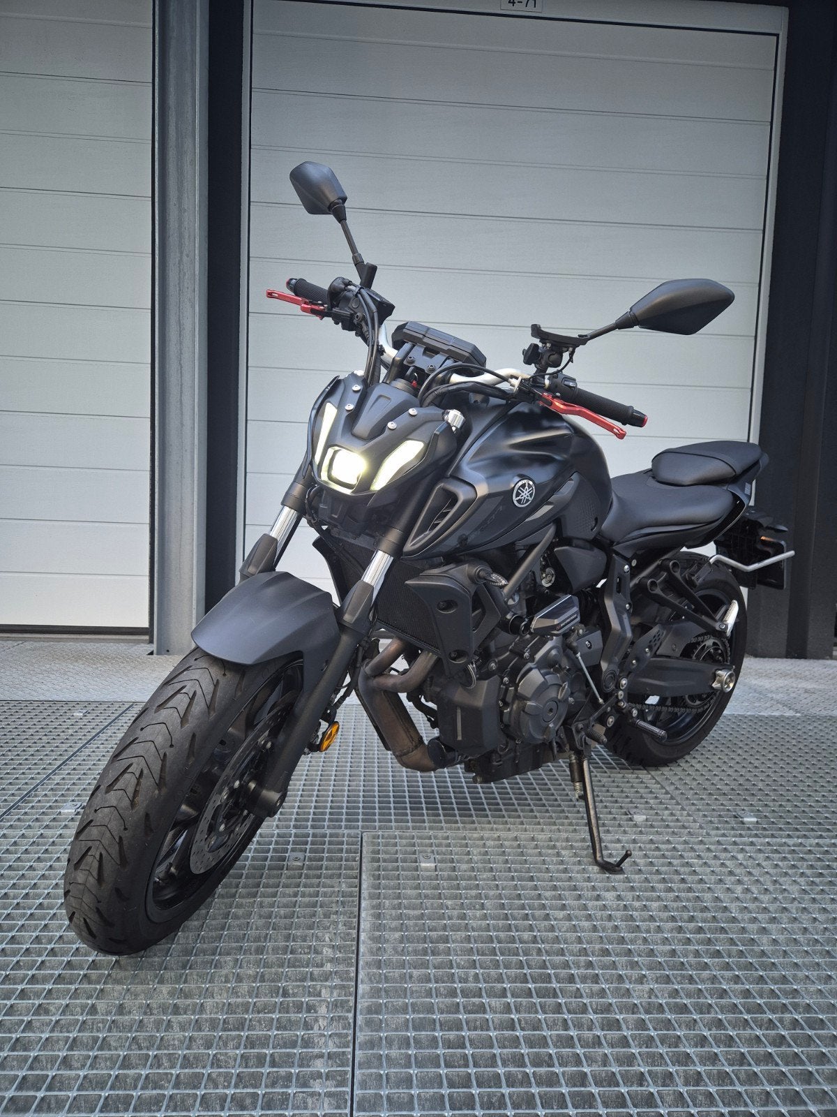 Yamaha MT-07, 2021, koffers, VOL Vermogen  73 PK, Motoren, Motoren | Yamaha, Occasion, Motorrijbewijs A, Particulier, Meer dan 35 kW